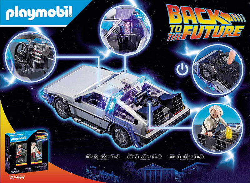 Back to the Future DeLorean Playmobil