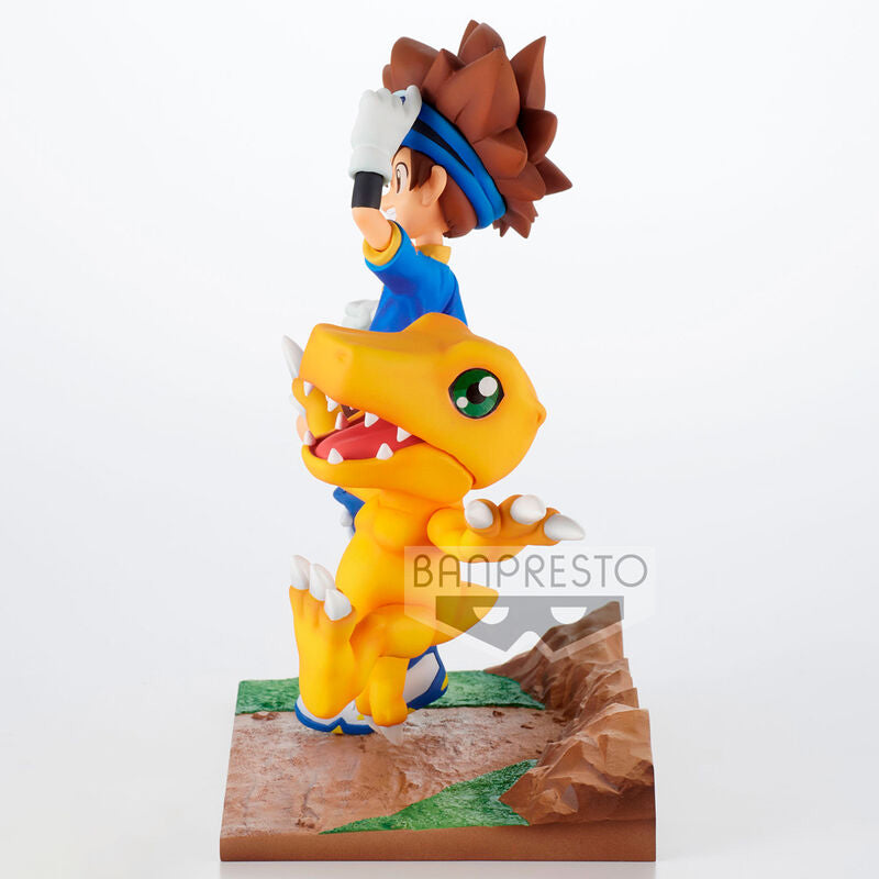 Digimon Adventure DXF ARCHIVES Taichi & Agumon Figure 15cm