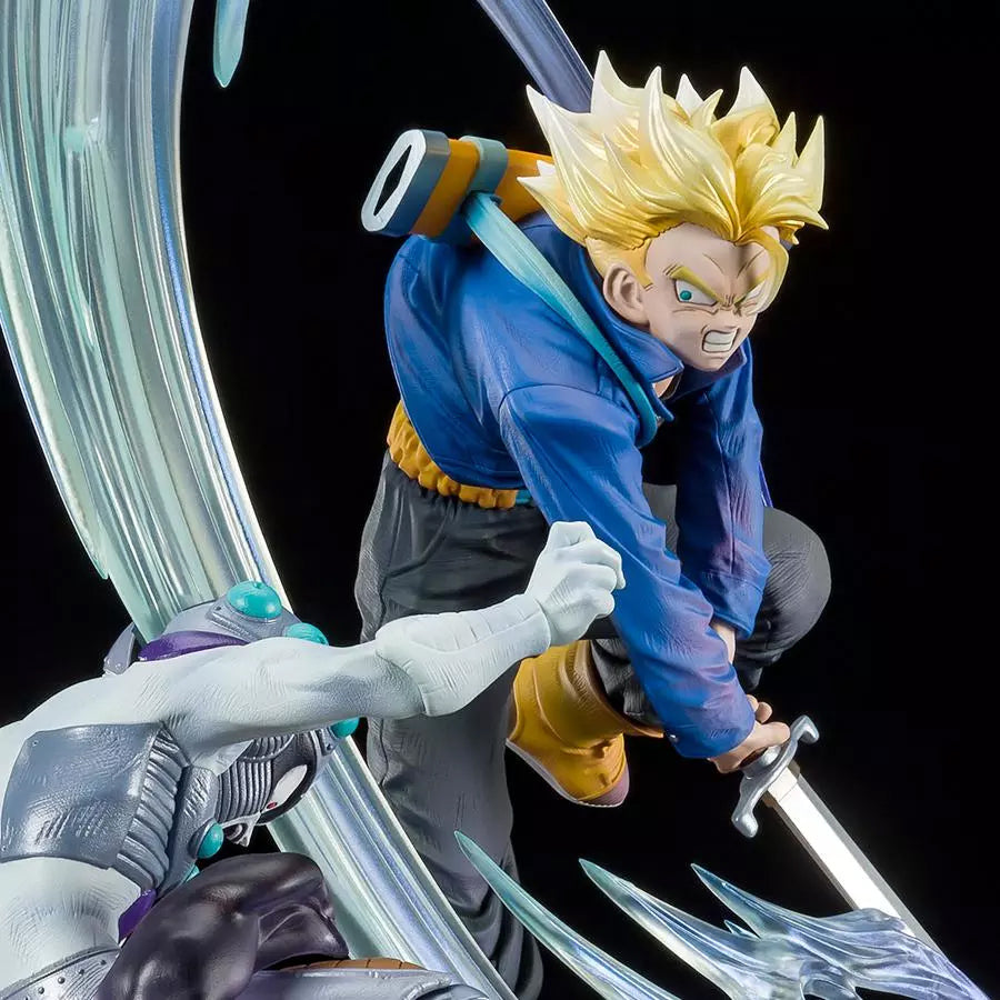 Dragon Ball Z Super Saiyan Trunks Second Super Saiyan Figuarts Zero Statue 28cm