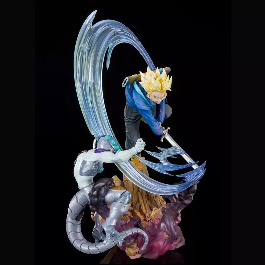 Dragon Ball Z Super Saiyan Trunks Second Super Saiyan Figuarts Zero Statue 28cm