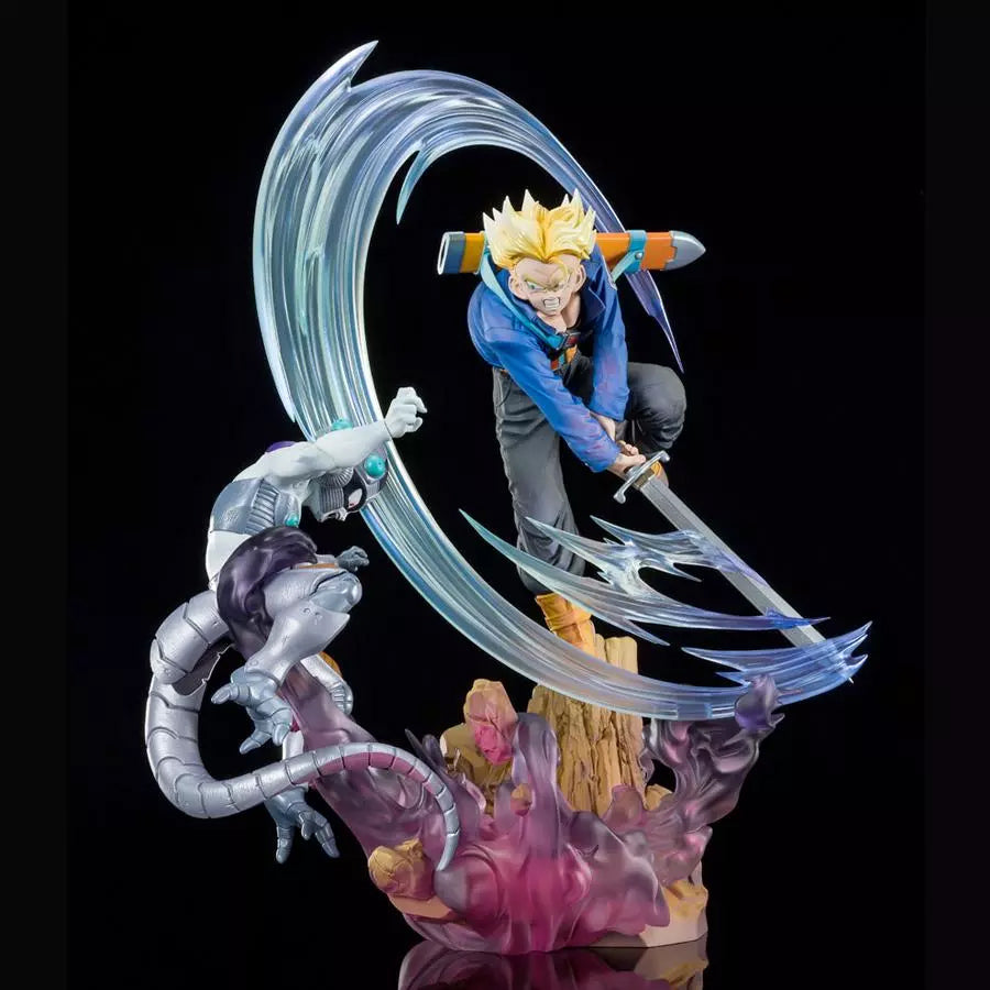 Dragon Ball Z Super Saiyan Trunks Second Super Saiyan Figuarts Zero Statue 28cm