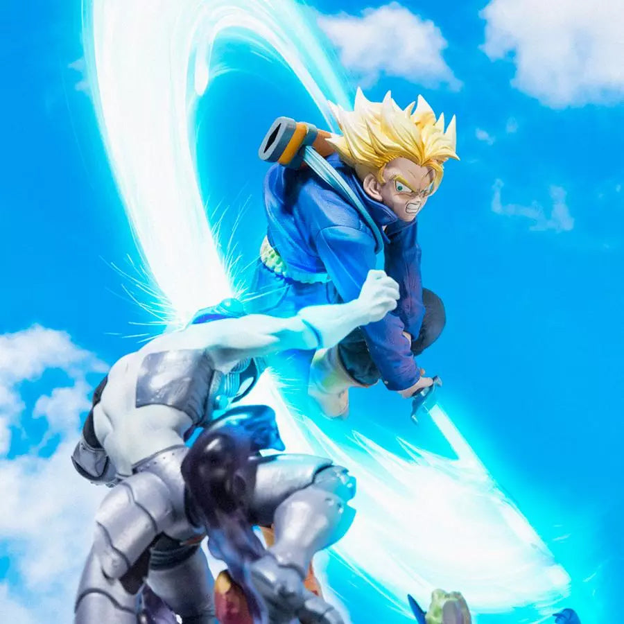 Dragon Ball Z Super Saiyan Trunks Second Super Saiyan Figuarts Zero Statue 28cm