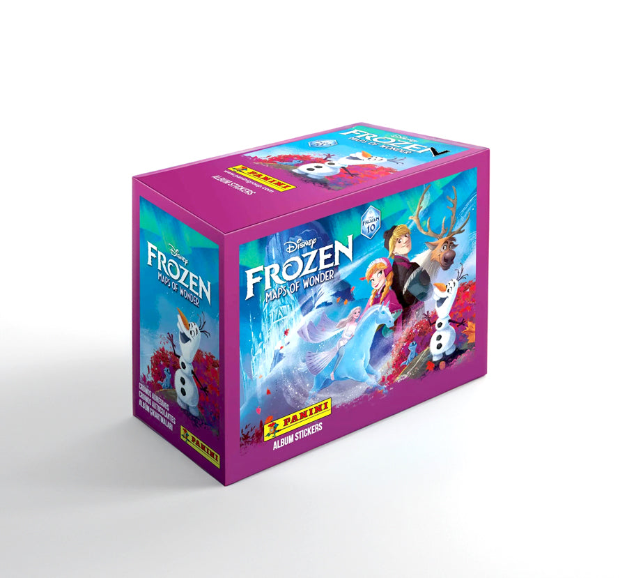Frozen - Maps of Wonder Sticker Booster Box Display (24 packs)