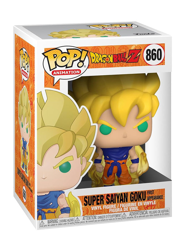 Funko POP! Dragon Ball Z Super Saiyan Goku First Appearance S8 Figure 9cm