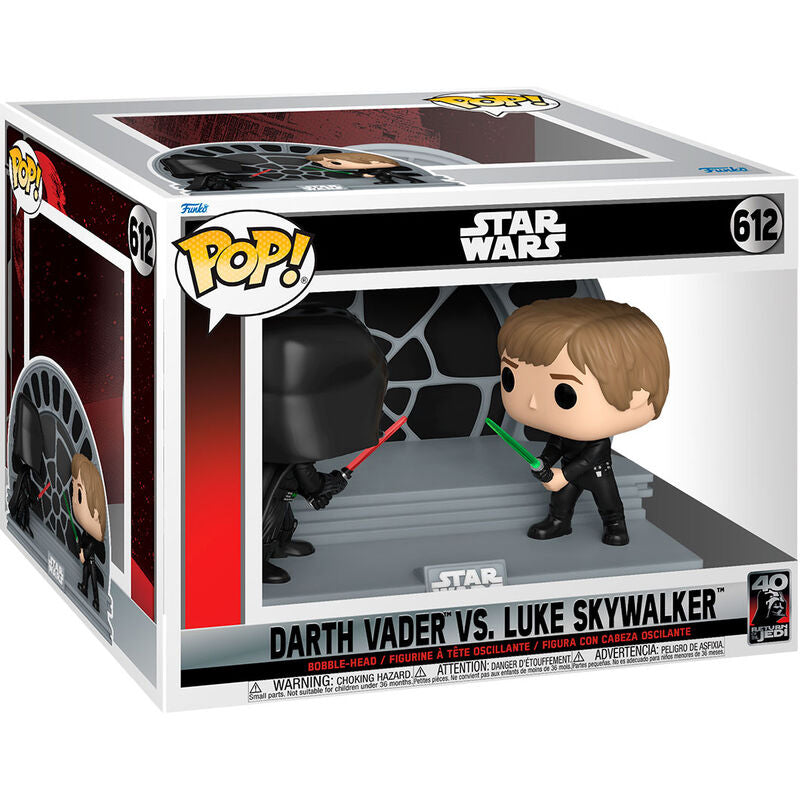 Funko POP! Star Wars: Return of the Jedi 40th Anniversary Moment - Darth Vader vs Luke Skywalker