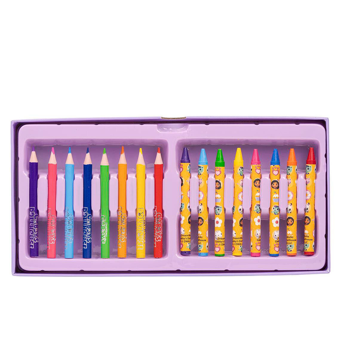 Gabby's Dollhouse Colouring Stationery Box