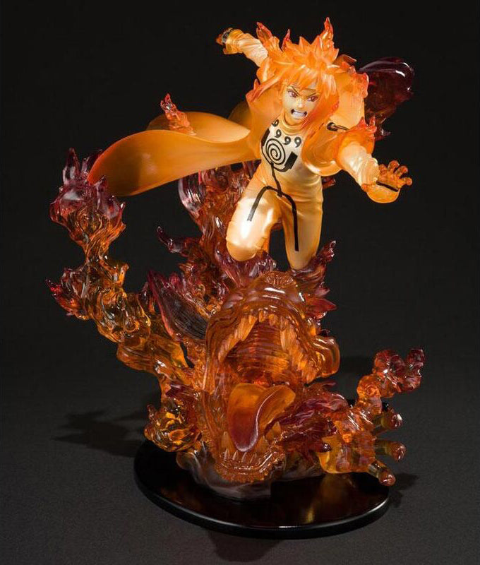 Naruto Shippuden Kurama Kizuna Relation Minato Namikaze Figuarts Zero Figure 21cm