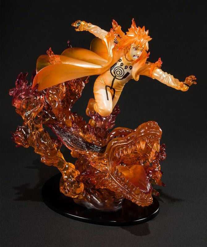Naruto Shippuden Kurama Kizuna Relation Minato Namikaze Figuarts Zero Figure 21cm