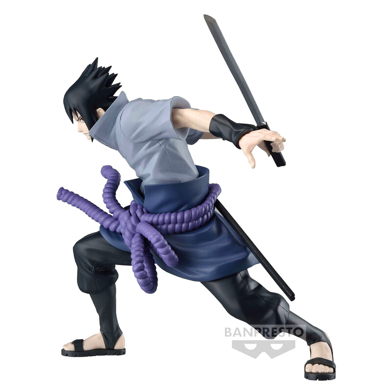 Naruto Shippuden Vibration Stars Sasuke Uchiha III Figure 13cm