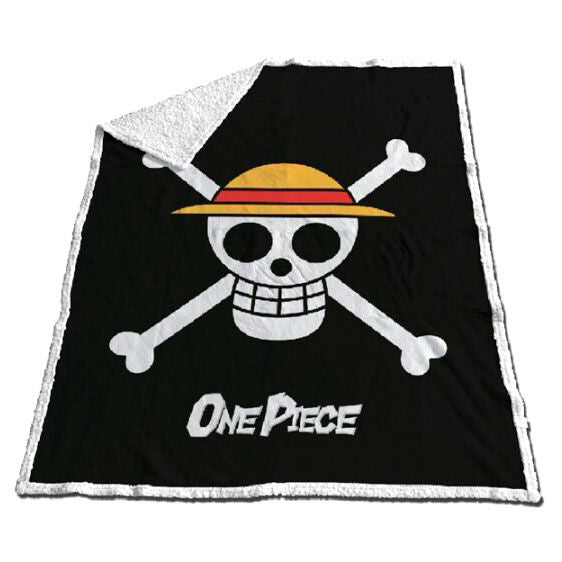 One Piece Coral Sherpa Blanket - 100x140cm