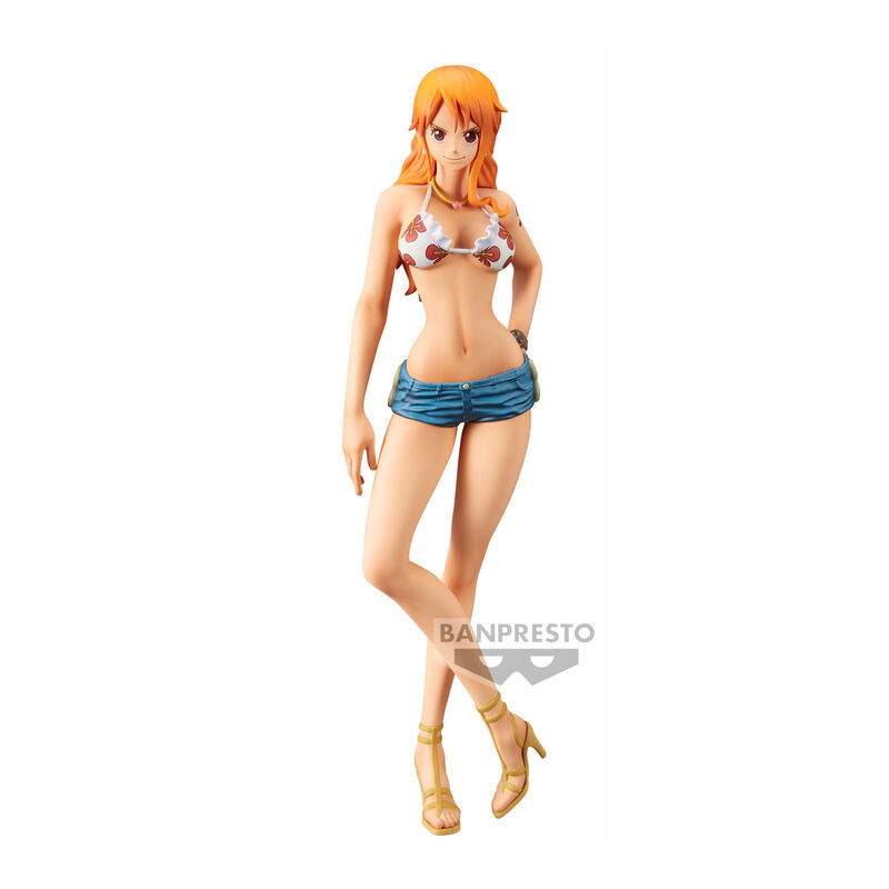 One Piece Nero Nami Grandista Figure 28cm