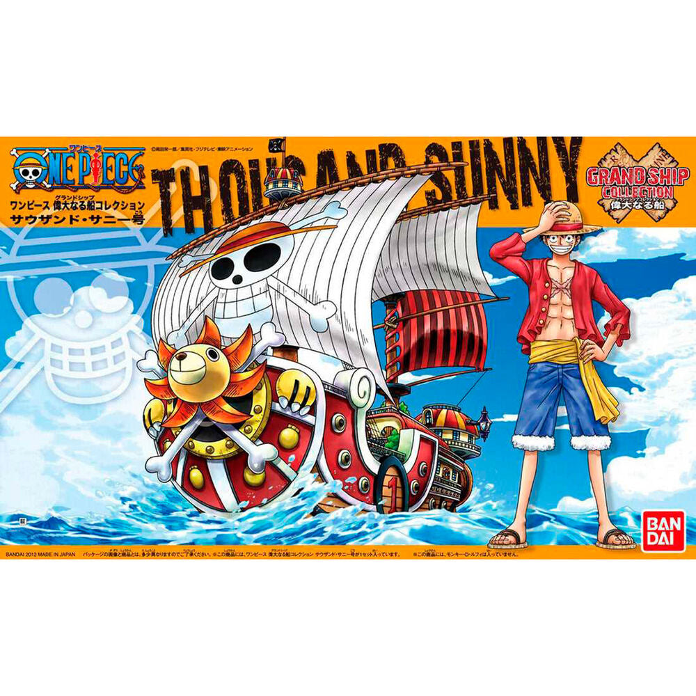 One Piece Ship Collection Grand Thousand Sunny Model Kit Ship 30cm