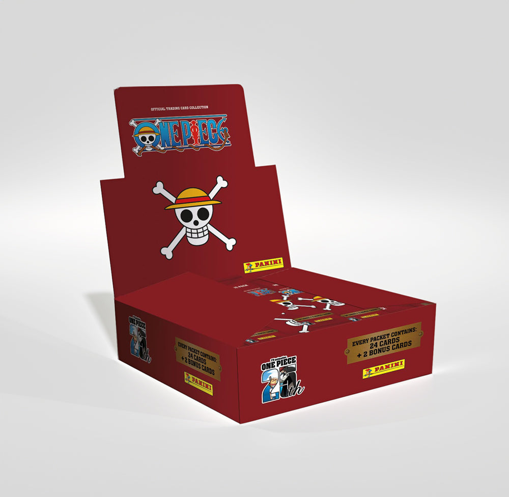 One Piece Trading Cards – 25th Anniversary Fat Packs Display (10 stuks)
