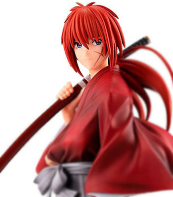 Rurouni Kenshin - Kenshin Himura Pop Up Parade Statue 17cm