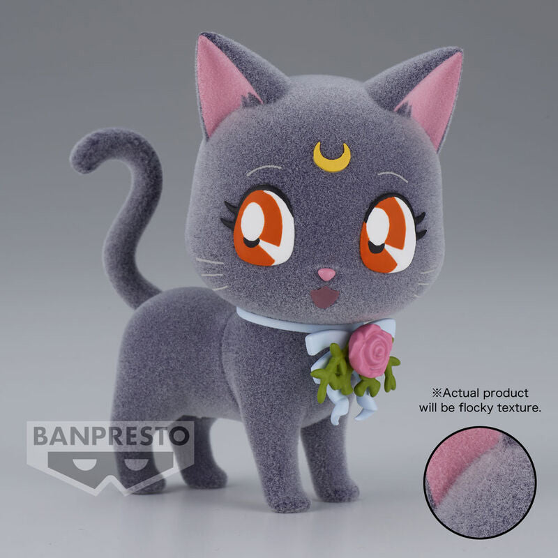 Sailor Moon Pretty Guardian Luna Dress up Style Fluffy Puffy Figure 15cm