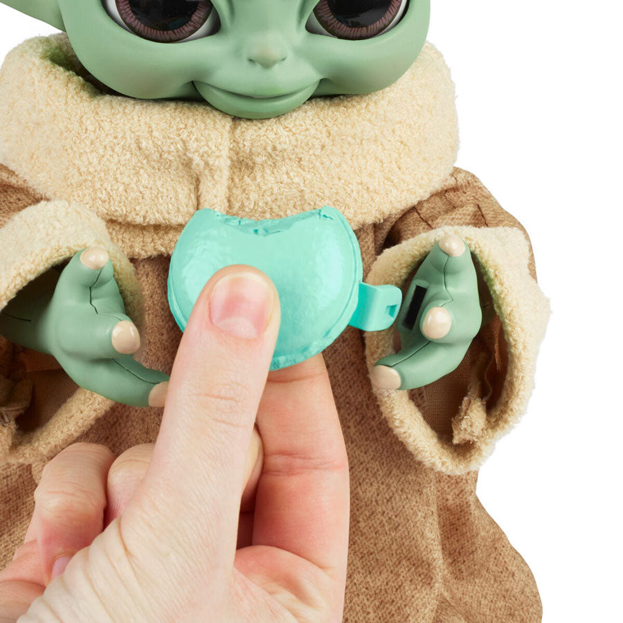 The Mandalorian Grogu "The Child" Snackin Animatronic Electronic Figure