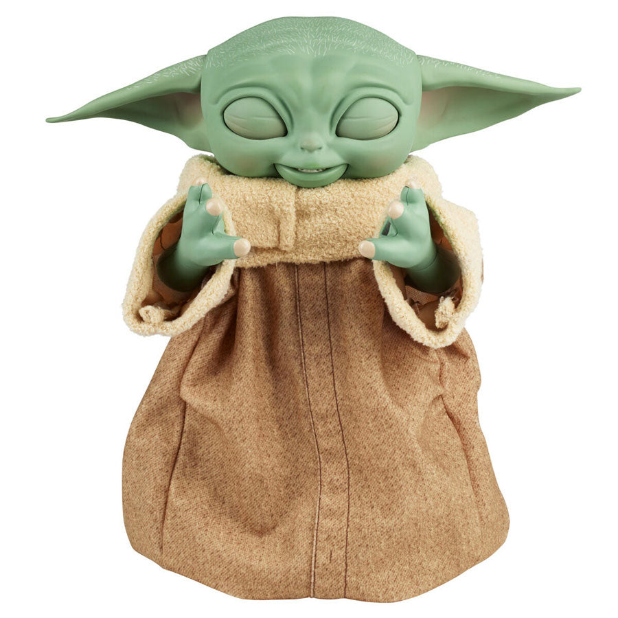 The Mandalorian Grogu "The Child" Snackin Animatronic Electronic Figure