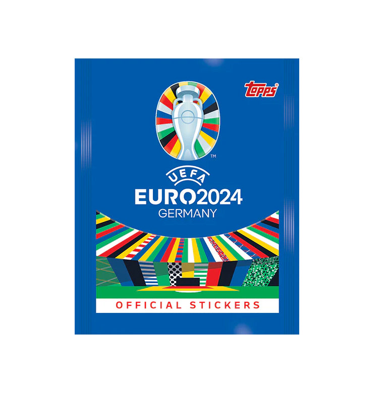 UEFA EURO 2024 Sticker Booster Box 100 packs