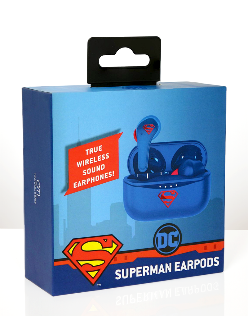DC Comics Superman Bluetooth Airpods Earpods