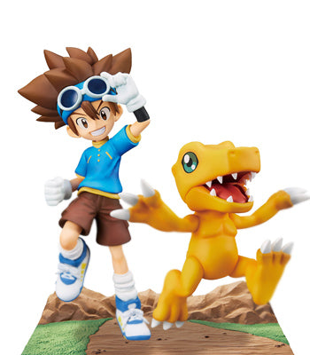 Digimon Adventure DXF ARCHIVES Taichi & Agumon Figure 15cm