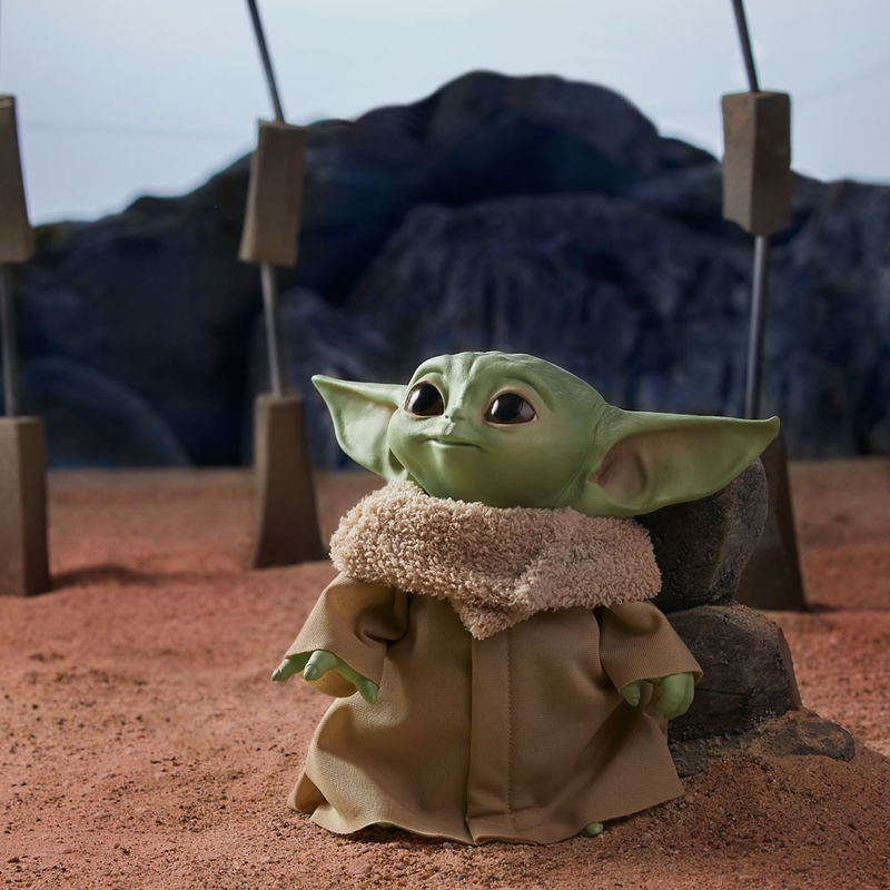 Star Wars Yoda The Child Plush Toy with Sounds 19cm