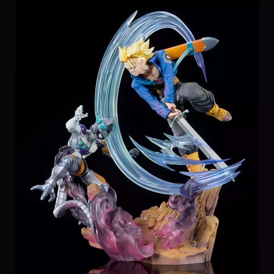 Dragon Ball Z Super Saiyan Trunks Second Super Saiyan Figuarts Zero Statue 28cm