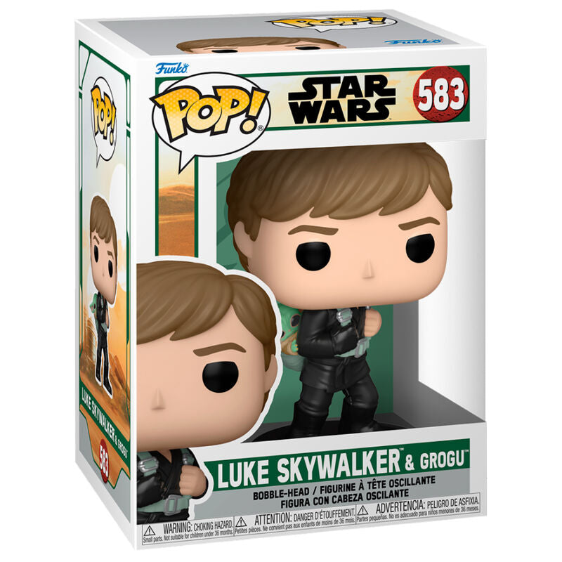 Funko POP! Star Wars The Book of Boba Fett 2 Luke Skywalker & Grogu