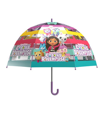 Gabby's Dollhouse Manual Transparent Bubble Umbrella 48cm