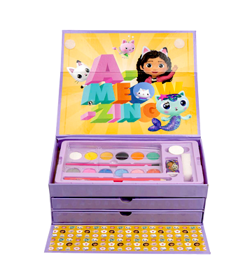 Gabby's Dollhouse Colouring Stationery Box