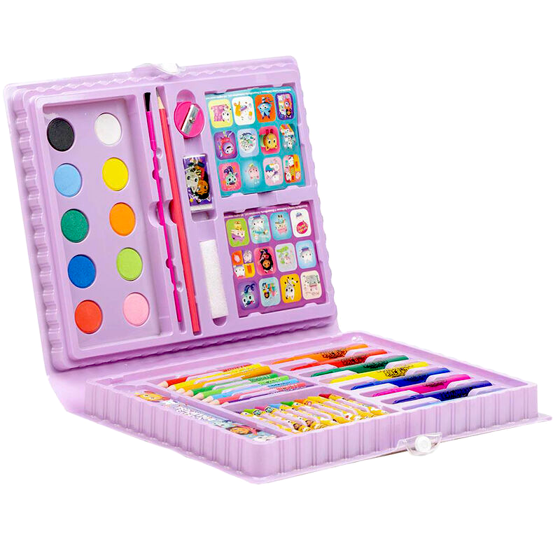 Gabby's Dollhouse Colouring Stationery Set Case