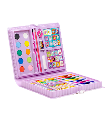 Gabby's Dollhouse Colouring Stationery Set Case