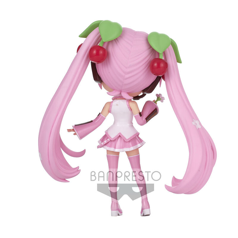 Hatsune Miku Sakura Miku Versie A Q Posket Figure 14cm