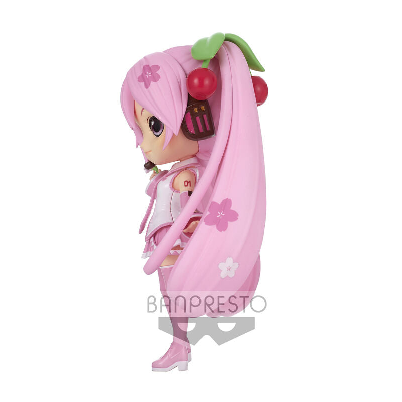 Hatsune Miku Sakura Miku Versie A Q Posket Figure 14cm