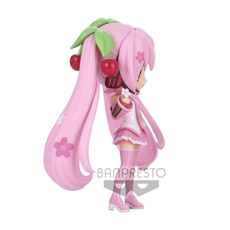 Hatsune Miku Sakura Miku Versie A Q Posket Figure 14cm
