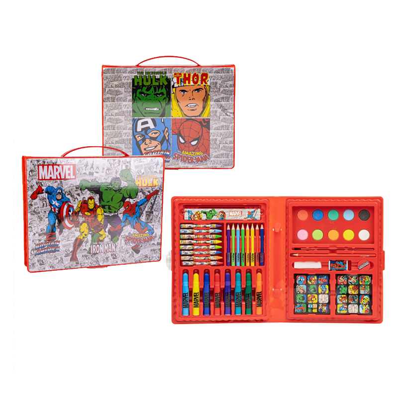Marvel Colouring Stationery Set