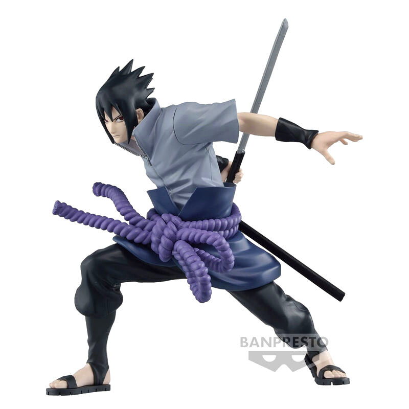 Naruto Shippuden Vibration Stars Sasuke Uchiha III Figure 13cm