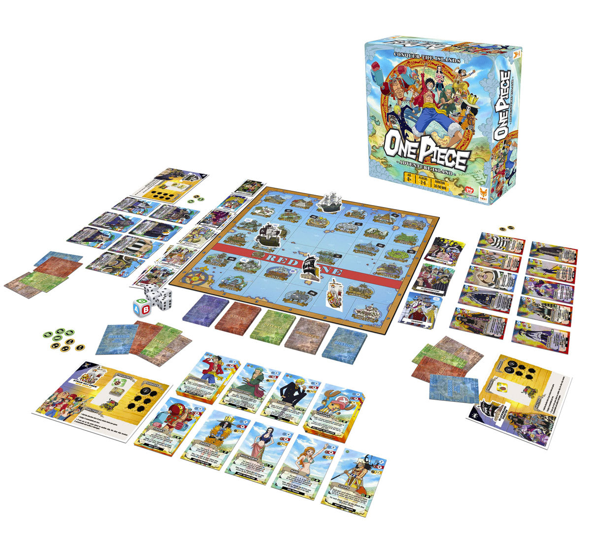 One Piece Board Game Adventure Island