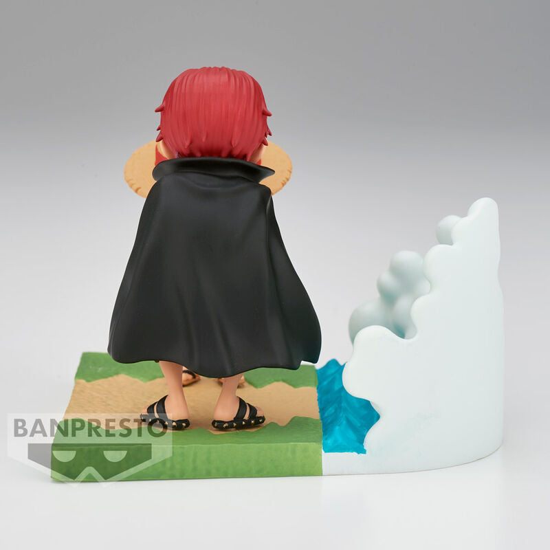 One Piece Log Stories Monkey Luffy & Shanks Figure 7cm