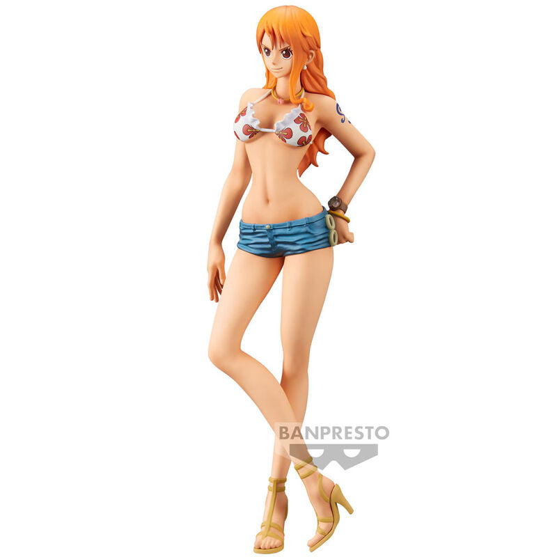 One Piece Nero Nami Grandista Figure 28cm