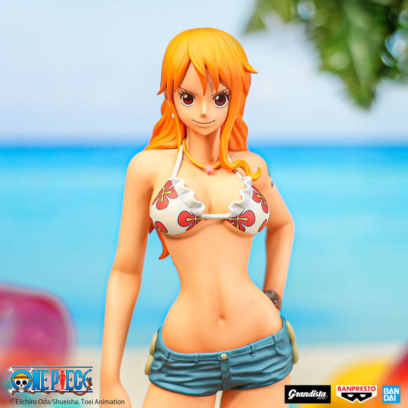 One Piece Nero Nami Grandista Figure 28cm