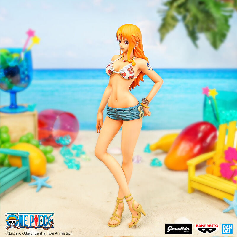 One Piece Nero Nami Grandista Figure 28cm