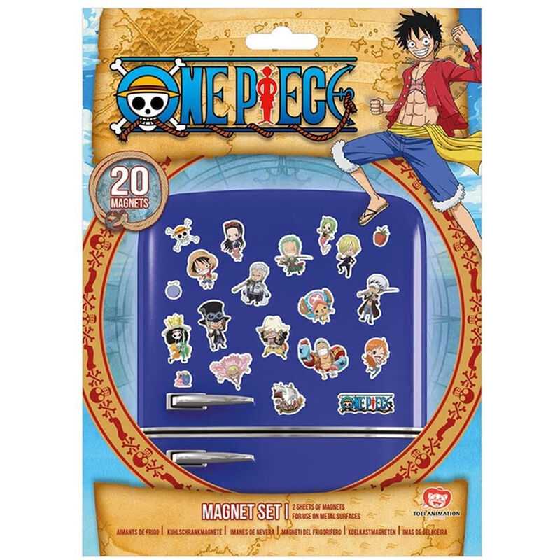 One Piece Chibi Magneten Set 20