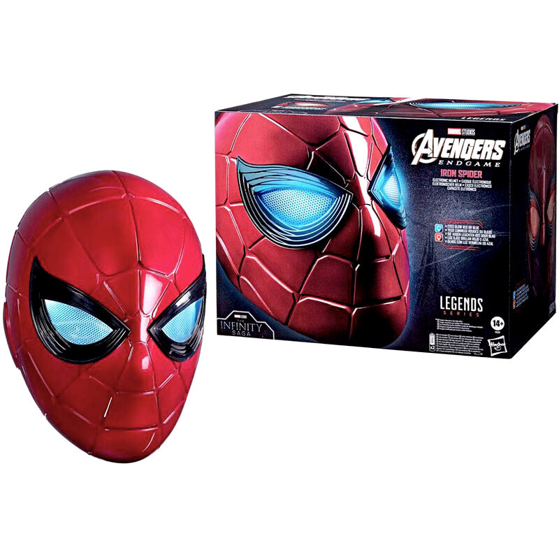 Marvel Avengers Iron Spider Man Helm Replica Legends
