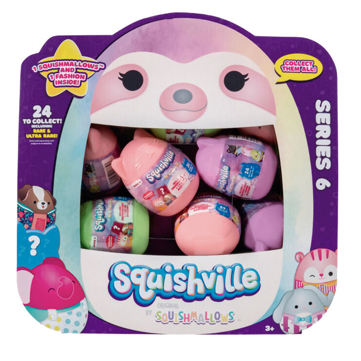 Squishmallows Squishville Serie 6 Surprise Egg 5cm