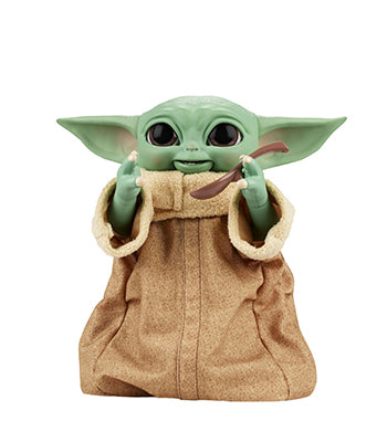 The Mandalorian Grogu "The Child" Snackin Animatronic Electronic Figure