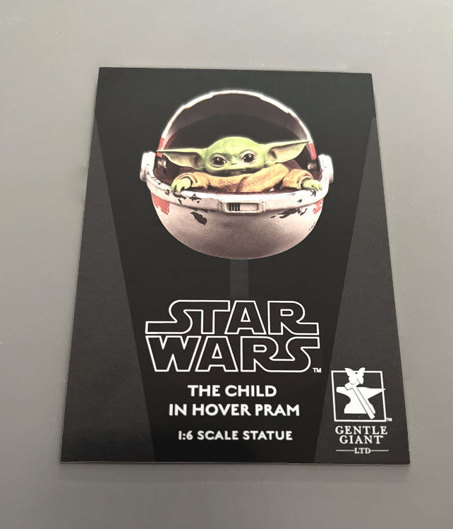Star Wars The Mandalorian The Child with Pram Statue 14cm