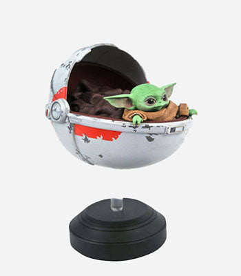 Star Wars The Mandalorian The Child with Pram Statue 14cm
